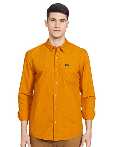Image of Wrangler White Striped Regular Fit Shirt