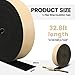 Tondiamo 3 In X 32.8 ft Pipe Wrap Insulation Tape Outdoor Foam Insulation Water Pipe Wrap Tape Aluminum Foil Self Adhesive for Winter Freeze Protection Heat Preservation