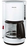 Krups F 183 76 AromaCafé 5 Glas-Kaffeemaschine weiss