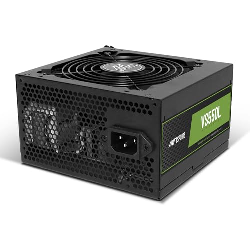 Image of Ant Esports VS550L Non Modular High Efficiency Gaming Power Supply /PSU with 120mm Hydraulic Low-Noise Fan for Efficient Heat Dissipation