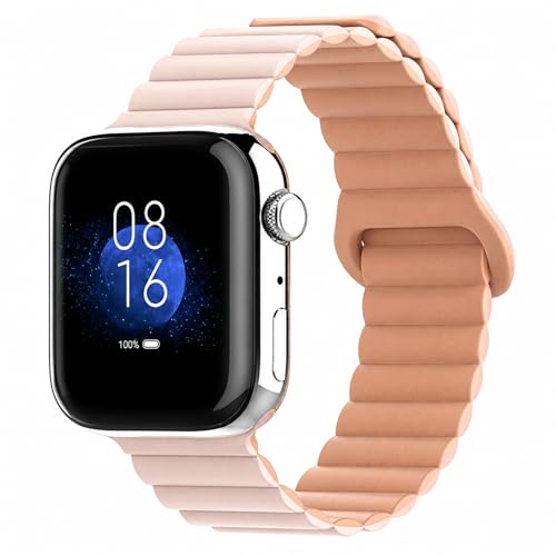 [スマート良品] アップルウォッチ バンド マグネット シリコン