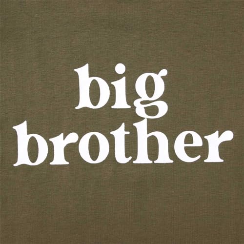 Camiseta Big Brother para bebês meninos promovidos ao Big Brother Camiseta infantil de verão de mang