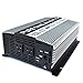 GoWISE Power 1000W Pure Sine Wave Inverter 12V DC to 120V AC with 2 AC Outlets + 1 5V USB Port, 2 Battery Cables, and Remote Switch (2000W Peak) PS1002, Updated Model, Grey, Standard