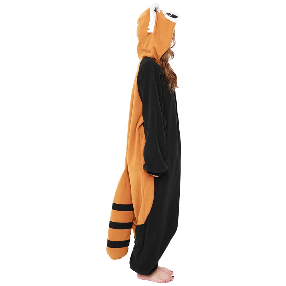 SAZAC Disfraz de panda rojo Kigurumi - Mono de Halloween