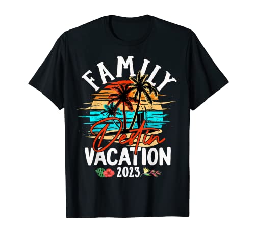 Destin Florida Vacation 2023 Groupe familial assorti T-Shirt