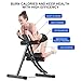 COSTWELL Ab Machine Abs Workout Equipment For Strength Training,Adjustable Ab Exercise Equipment For Stomach Workout,Foldable Core Abdominal Waist Trainer For Home Gym With Two Resistance Bands