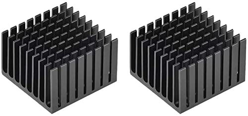 Dissipateur Thermique à Encoche Croix pour MOS GPU IC Puce Noir