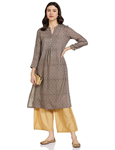 Image of BIBA Women's Cotton Layered and Tiered Kurta