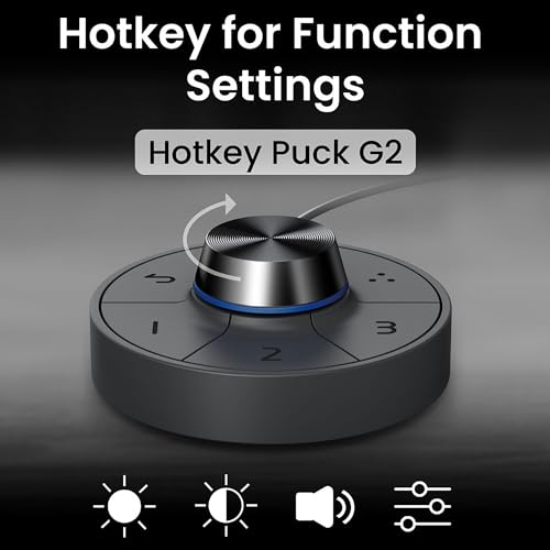 BenQ PD3225U 32 Inch 4K IPS Black UHD Thunderbolt Monitor for MacBook, AQCOLOR, 98% P3, 100% sRGB & Rec.709, DeltaE ≤2, Uniformity, Factory Calibration, USB-C 85W, USB Hub, Daisy Chain, KVM Switch