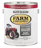 Rust-oleum 280167 Specialty Farm & Implement Paint, International Red, 1 Gallon