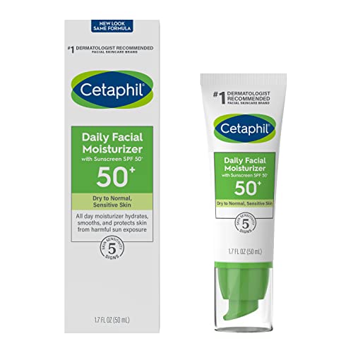 Cetaphil Face Moisturizer, Daily Oil Free Facial Moisturizer with SPF