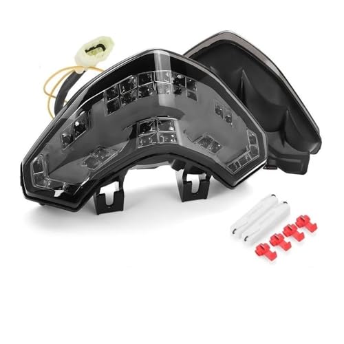 Feu arrière LED E11 homologué pour une intégration esthétique moto