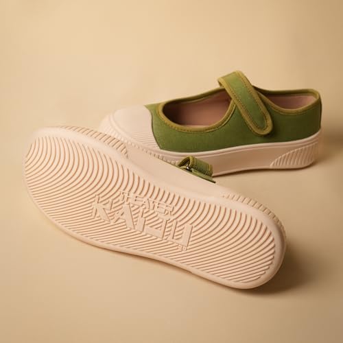 Image of Theater Women Jiro Mary Jane Flats | Lightweight Slip-On Shoes with Soft Cushion & Grip Sole | Stylish, Durable & Comfortable Footwear for Travel, Office & Casual Wear