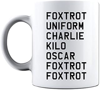 Leaving Gifts Ideas Joke - Funny Retirement Gift Mugs for Work Colleagues Friends Him Her Boss - NATO Phonetic Alphabet