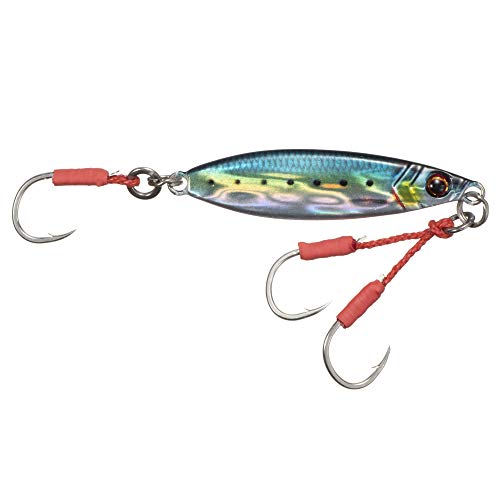 Majorcraft JPSLOW-15L081LIVEKINIWASHIUV Jigpara Slow Livebait 15g