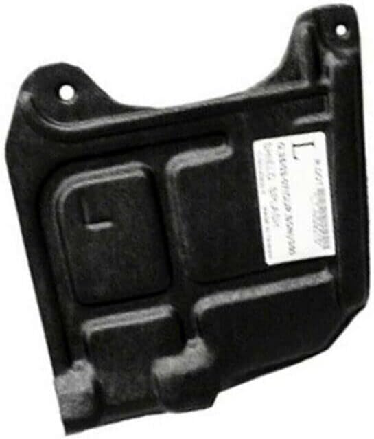 DAT AUTO PARTS Front Left Driver Side Undercar Engine Splash Shield Replacement For 2003-2009 Nissan 350Z & 2003-2007 Infiniti G35 Black Textured Made of Plastic NI1228116 75894AL500