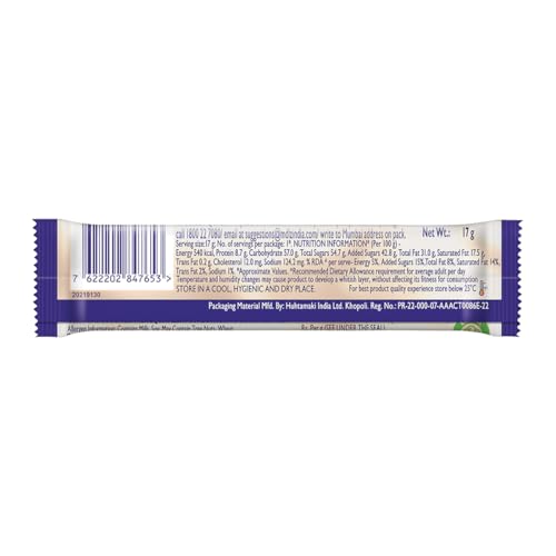 Image of Cadbury Dairy Milk Milkinis Chocolate Bars, 17 g