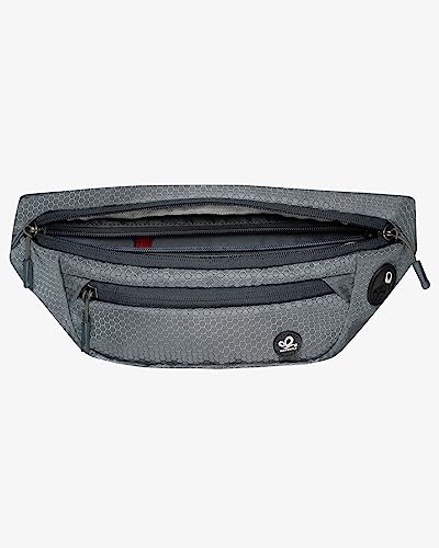 WATERFLY Bauchtasche Gürteltasche Sport Klein: Sportlich Unisex Hüfttasche Stylisch Leicht Hipbag für Outdoor Reise Wandern Travel Herren Damen