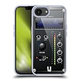 Head Case Designs Blue Equalizer Ampbox Gel Case [Military Grade Protection] Compatible with Apple iPhone 16e and Compatible with MagSafe