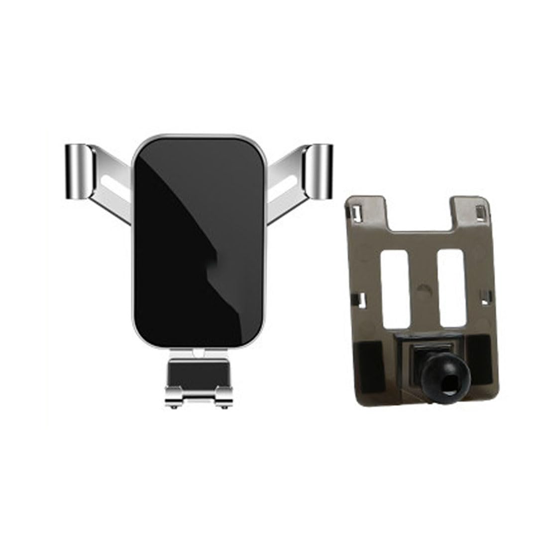 JGQFB Car phone holder,Compatible with Volvo XC60 2009–2017,Auto Parts,silver