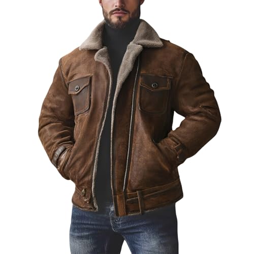 Manteau d'hiver chaud en daim pour vos sorties et balades urbaines