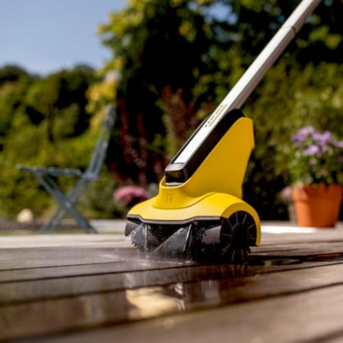 Nettoyeur de terrasses sans fil Karcher PCL 3 18 Batterie 18V 2.5 Ah Largeur de travail 320 mm batterie et chargeur rapide inclus - vue 9
