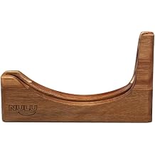 NULU Ergonomic Knife Stand | Acacia Wood, Blade Guard, Ambidextrous