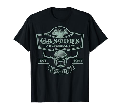 T-shirt Gaston Disney résistant au lavage pour éviter la déformation des vêtements