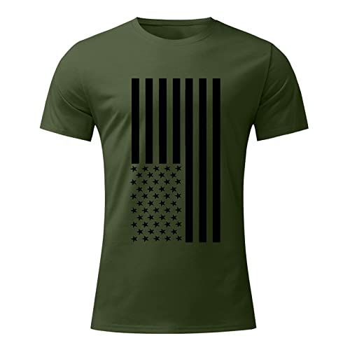 Shirts For Men, America Patriotic Flag Men's Shirts,Mens Patriotic T Shirt Short Sleeve 4Th Of July Tshirts Tees American Flag T-Shirt With Eagle Men's Patriotic Shirts Blouses & Button-Down Shirts #TOP4