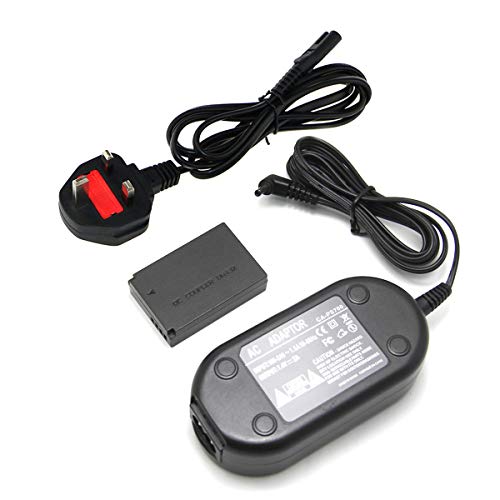 Glorich ACK-E12 replacement AC Power Adapter Kit for Canon EOS M, EOS M2, EOS M10, EOS M50, EOS M100 Mirrorless Digital Cameras