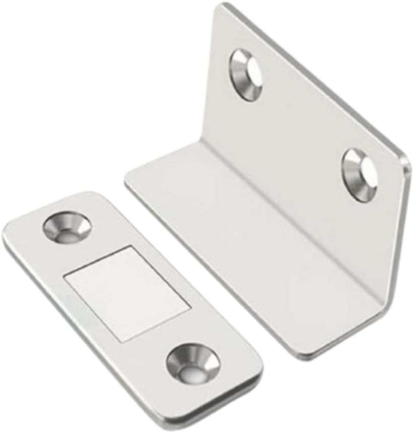 Magnetic Cabinet Door Catch – Stainless Steel Stopper for Cabinets & Drawers
