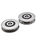 Deep U-Groove Ball Bearing Pulley, 12mm/0.5