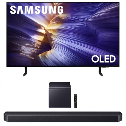 Samsung QN42S90FAEXZA 42 Inch 4K OLED Smart TV with a HW-Q900F Q Series Soundbar 7.1.2 Ch Subwoofer (2025)