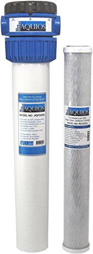 Aquios FS-220L Whole House Water Softener/Filter System, VOC Reduction