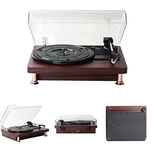HYMONA Platine Vinyle Bluetooth’s,Tourne-Disque Gramophone à l’ancienne avec Haut-parleurs intégrés et entraînement par… - Les Beatles, Paul McCartney, John Lennon, RIngo Starr, George Harrison HYMONA Platine Vinyle Bluetooth's,Tourne-Disque Gramophone à l'ancienne avec Haut-parleurs intégrés et entraînement par… – Image 7