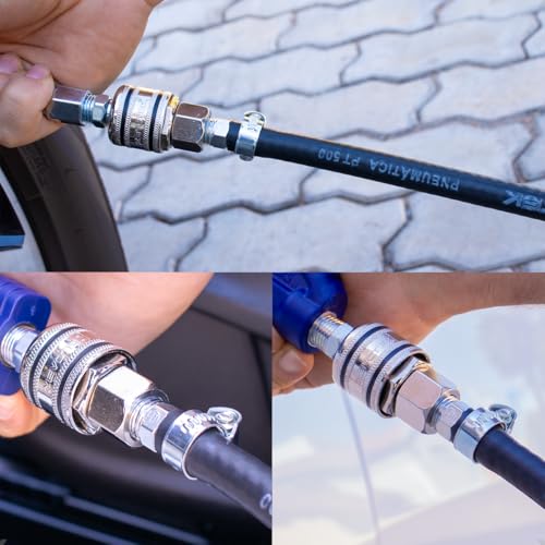 Kit Conexões Para Compressor De Ar Engate e Pinos 1/4