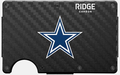 Ridge Wallet - Dallas Cowboys - Carbon Fiber 3k