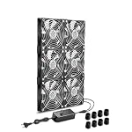 GDSTIME – GDSTIME 6 x 120mm Lüfter 230V Dual 360mm Gehäuselüfter 220V 