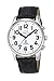 Produktbild Master Time Funk Quarz Sprechende Herren Uhr Analog mit Leder Armband MTGA-10690-60L