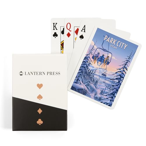 Baraja Póker Park City Utah 52 Cartas Adultos Tamaño Poker