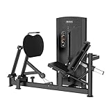 Prensa de Pierna Profesional Selectorizada | Máquina Horizontal para Cuádriceps y Glúteos | 120 kg Torre de Pesas | Fitness Tech