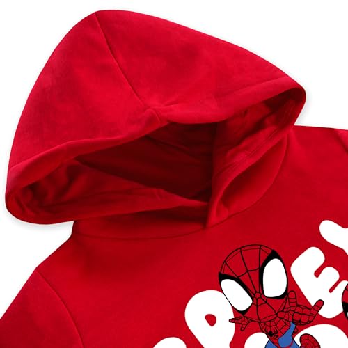 Marvel Spidey And His Amazing Friends Hoodie | Spiderman Hoodie for Boys | Boys Pullover4