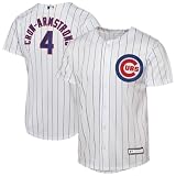 Outerstuff Pete Crow-Armstrong Chicago Cubs MLB Kids Youth 8-20 White Home Player Jersey (US, Numeric, 18, 20, White)