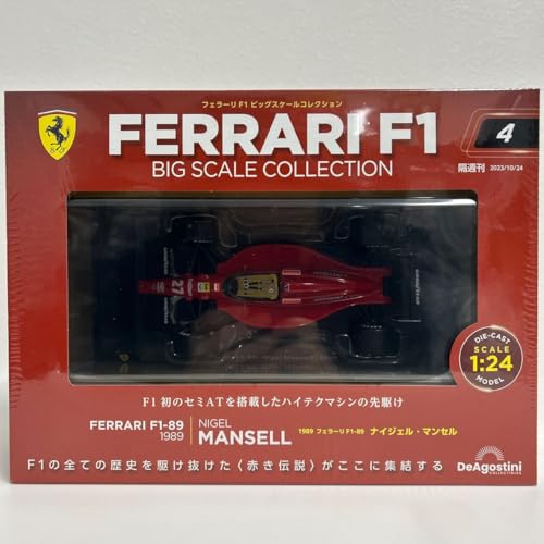 fASXeB[j tF[ F1 rbOXP[RNV #4 1/24 Ferrari F1-89 1989 GP 27 iCWF }Z ~jJ[ fJ[