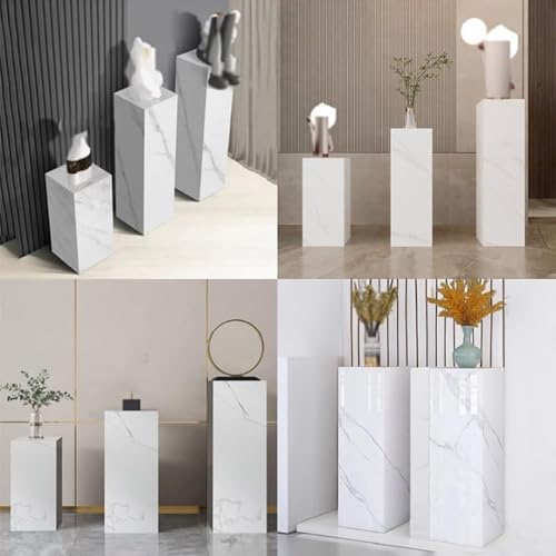 Stackable Nesting Display Risers for Art, Sculpture & Dessert Table - Multi-Level Stands for Events, Parties, Weddings, and Home Décor - Enhance Presentation and Visibility