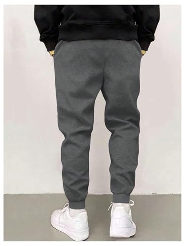 Floerns Men's Drawstring Waist Graphic Print Sweatpants Jogger with Pocket2