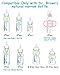 Sippy Straw Nipple for Dr. Brown's Narrow Bottle & Sippy Spout Bottle, Soft 100% Silicone Baby Bottle Straw Nipple, 8m+, 6 Count