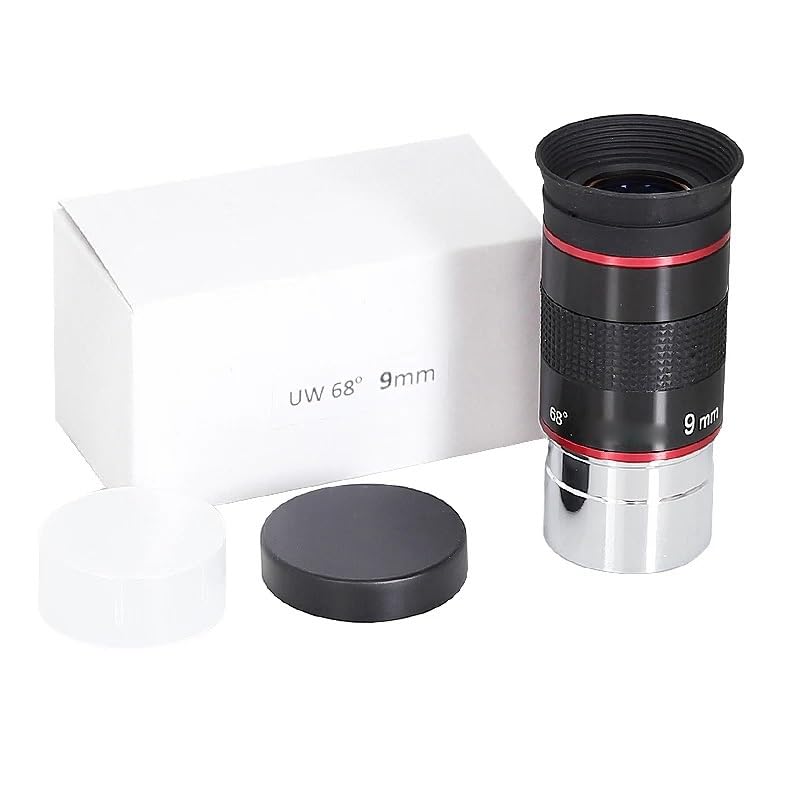 Ocular telescopio astronómico 1.25 de 15mm y 68 grados ultra gran angular 4