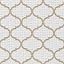 Taupe Quatrefoil