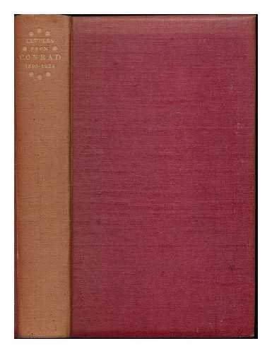 Letters from Conrad 1895 to 1924. Edited with i... B0032YYGVA Book Cover